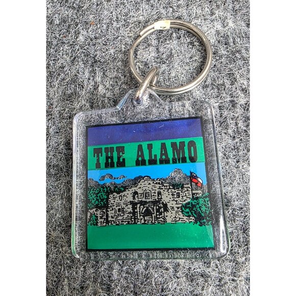 The Alamo Souvenir Keychain Tx San Antonio - Picture 1 of 3
